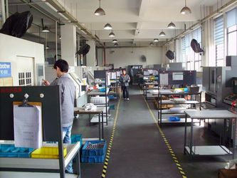  GEO-ALLEN CO.,LTD. linea di produzione in fabbrica